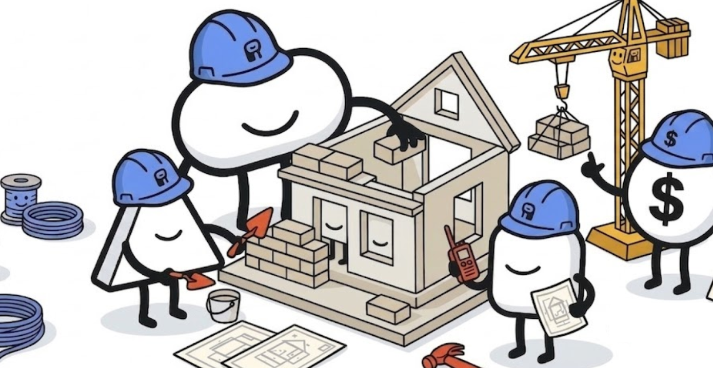 Ilustración de construcción
